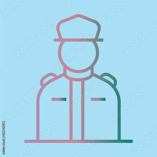 Doorman icon Design