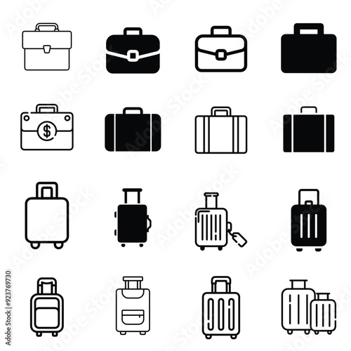 Suitecase icon pack