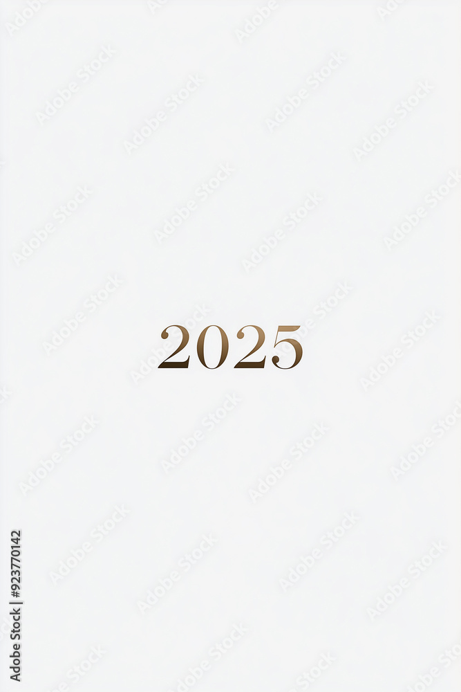 New Year 2025 poster or card New Year 2025 poster or card