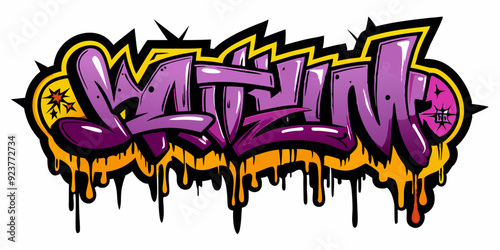 Graffiti font vector spray urban alphabet, street wall hand drawn letters, hip-hop modern style. Grunge drip print, fashion texture lettering splash, creative poster handwriting. Black graffiti font