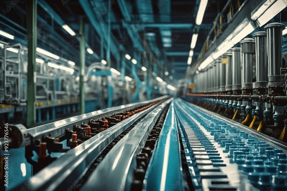 Industrial Factory Assembly Line Industrial Factory Assembly Line