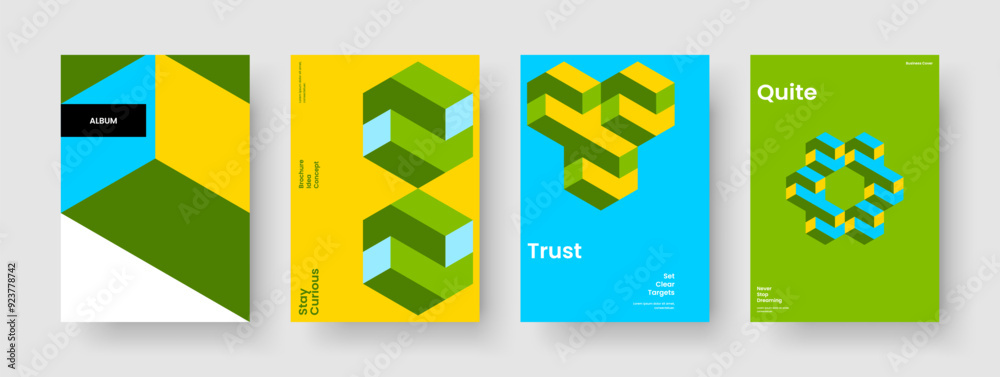 Fototapeta premium Creative Flyer Template. Geometric Background Design. Abstract Banner Layout. Poster. Book Cover. Brochure. Business Presentation. Report. Journal. Handbill. Leaflet. Portfolio. Notebook. Magazine