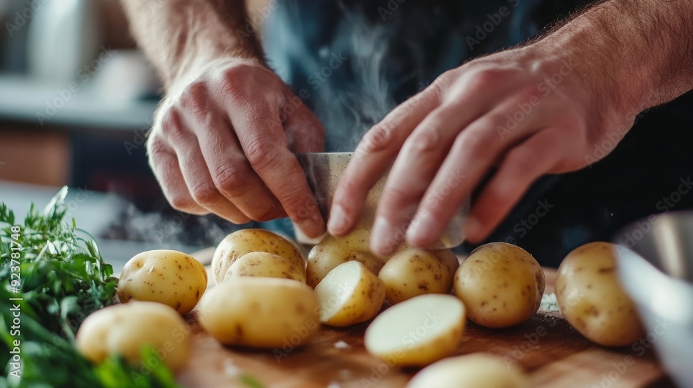 Spud prep Spud prep