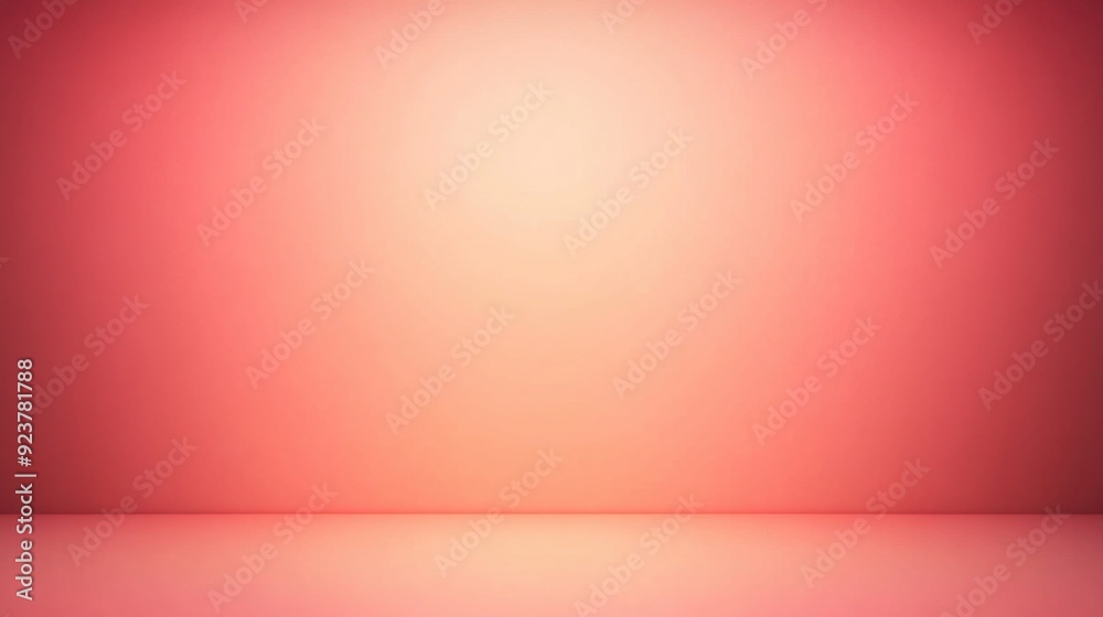 Obraz premium A vibrant pink background with soft lighting, perfect for product displays or creative designs.