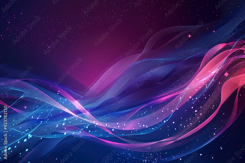 A Patriotic American Flag Abstract Background