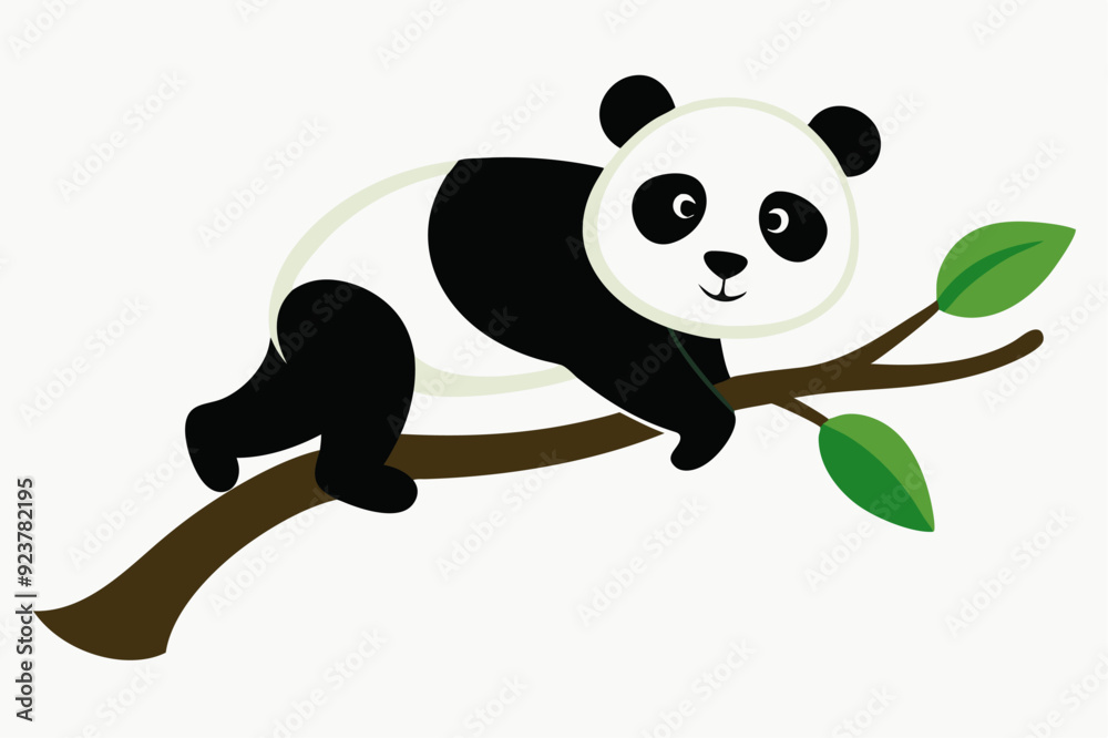 A cute Panda vector illustration