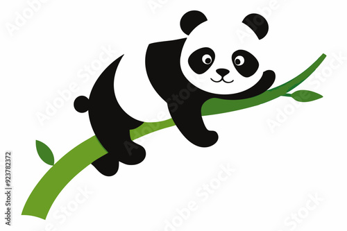 A cute Panda vector illustration