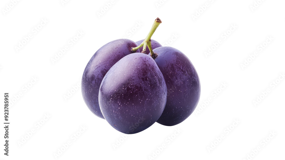 Obraz premium Grape transparent background