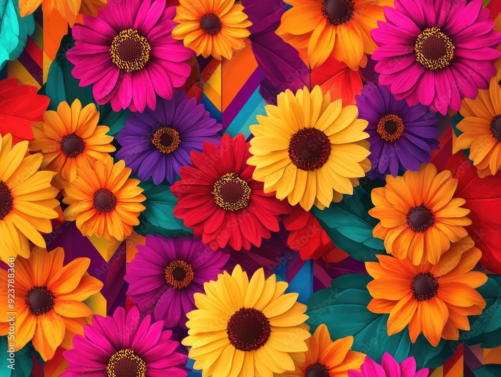 Bright and Colorful Flower Bouquet