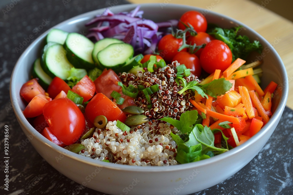 Healthy Quinoa Salad Bowl Healthy Quinoa Salad Bowl