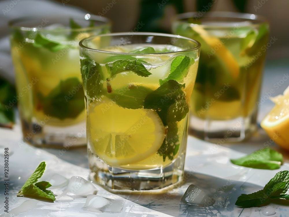 Refreshing Summer Lemonade with Mint Refreshing Summer Lemonade with Mint