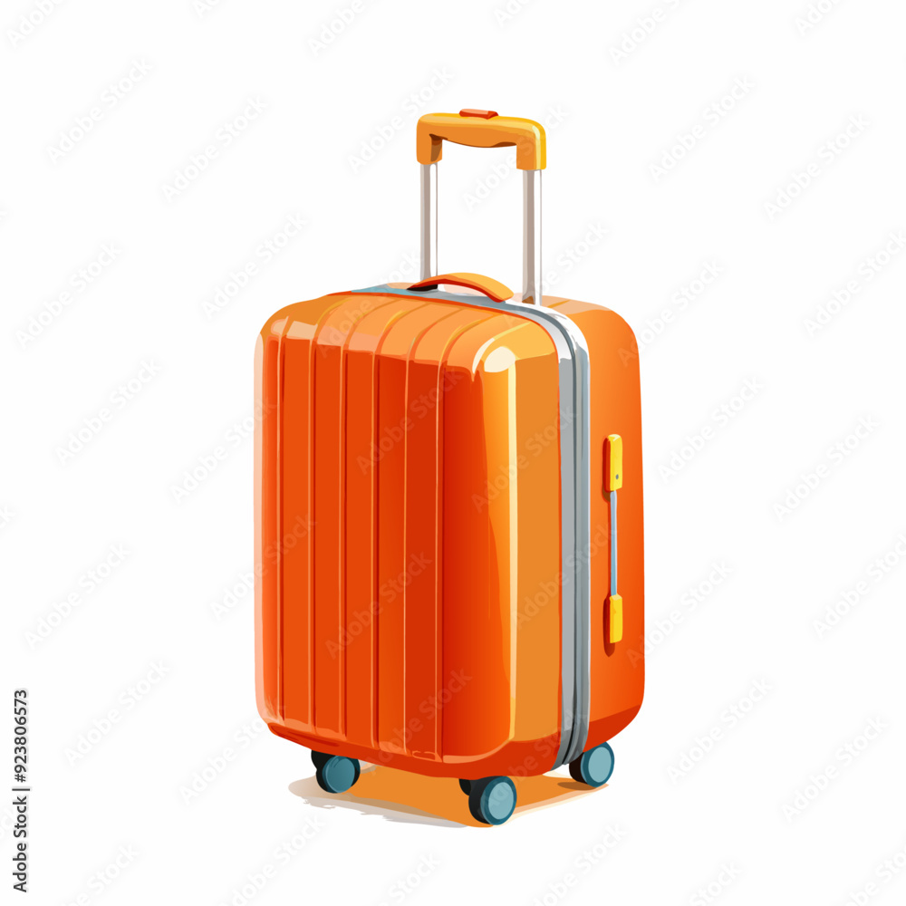 Travel Suitcase Realistic on a isolated white background (3) Travel Suitcase Realistic on a isolated white background (3)