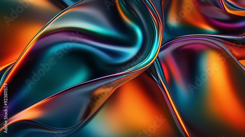 Fluid Dynamics: A Symphony of Color and Motion