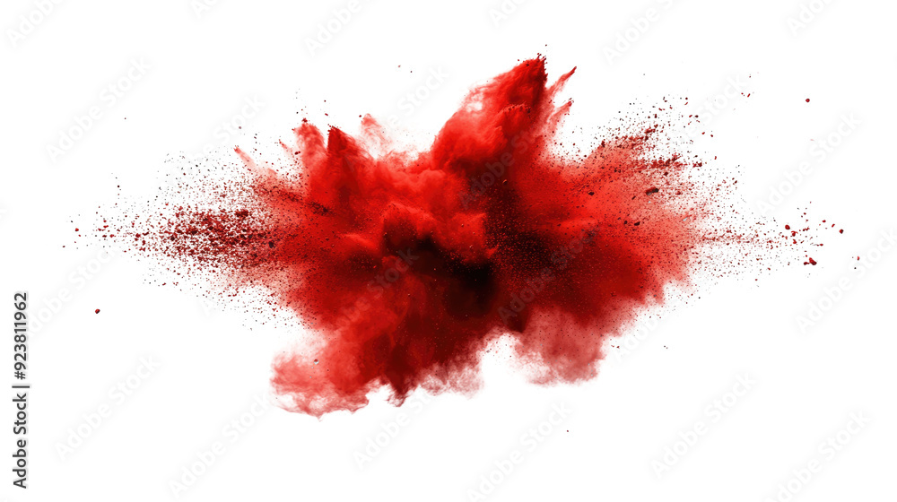 Red explosion transparent background Red explosion transparent background