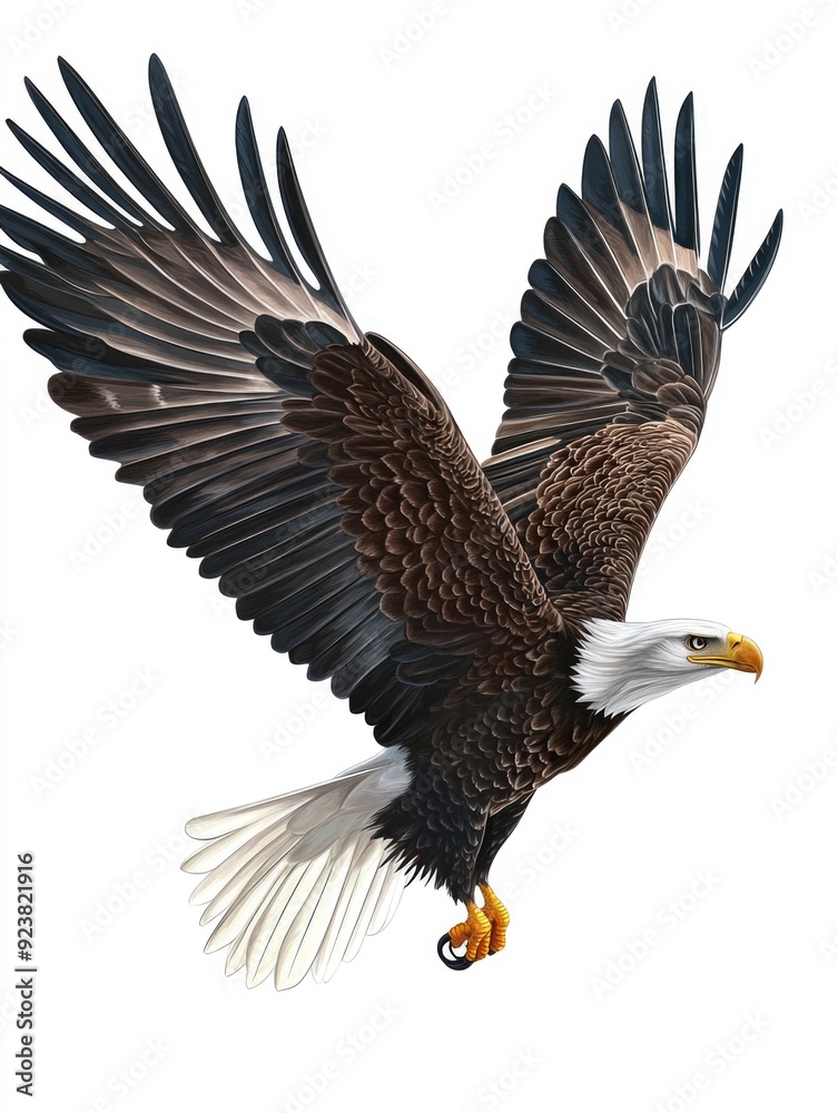 Majestic Eagle in Flight Majestic Eagle in Flight