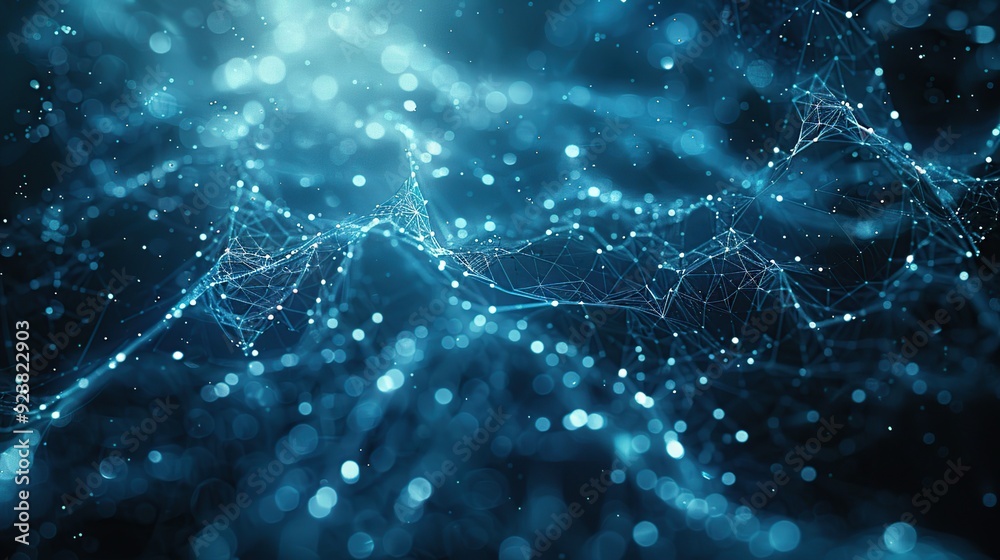 Abstract Digital Network Background Abstract Digital Network Background
