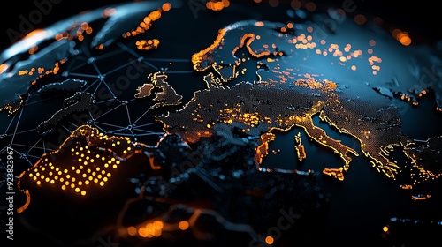 Global e-commerce analytics showing sales distribution, close-up of heatmaps and regional sales data