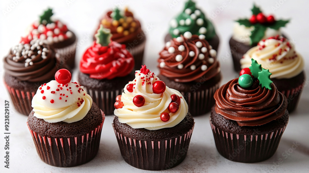 Christmas cupcakes Christmas cupcakes