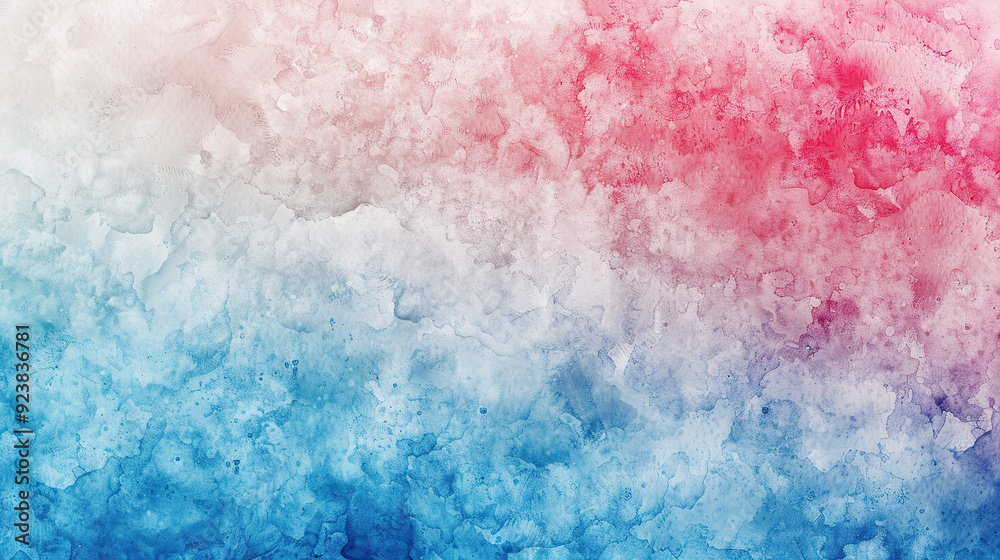 Fototapeta premium Vibrant Color Gradient Rendering Showcases a Dreamy Watercolor Texture Background, Perfect for Creative Design Concepts and Artistic Expressions