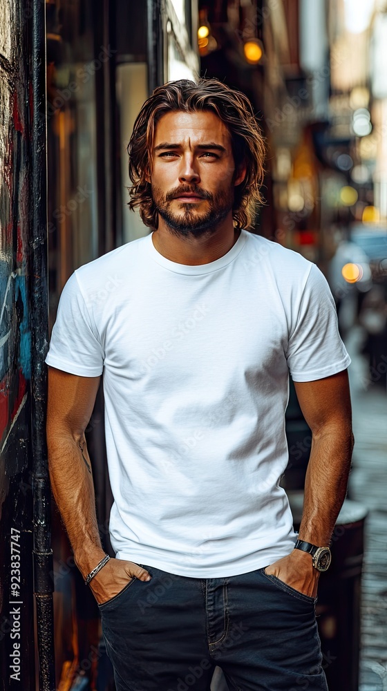 White t-shirt mockup | T-shirt mockup