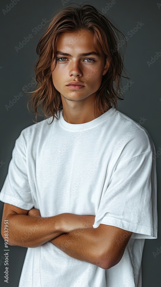 White t-shirt mockup | T-shirt mockup