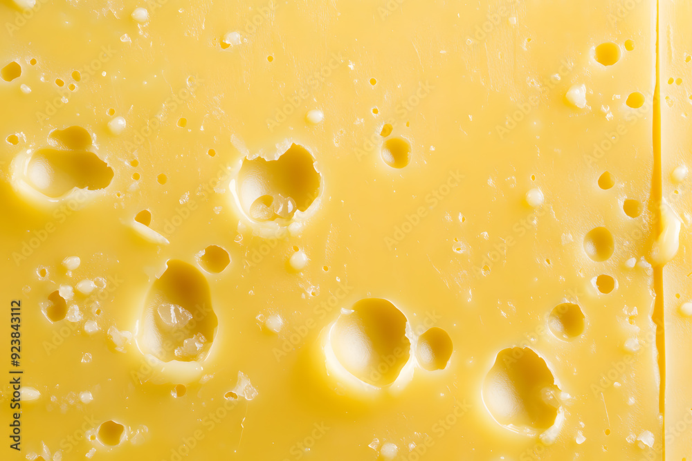Close-up cheese texture Close-up cheese texture