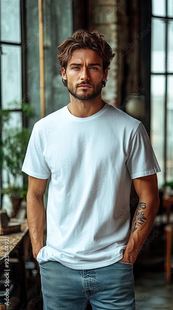 White t-shirt mockup | T-shirt mockup White t-shirt mockup | T-shirt mockup