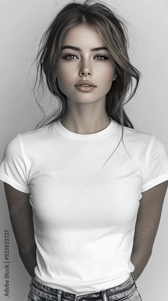 White t-shirt mockup | T-shirt mockup White t-shirt mockup | T-shirt mockup