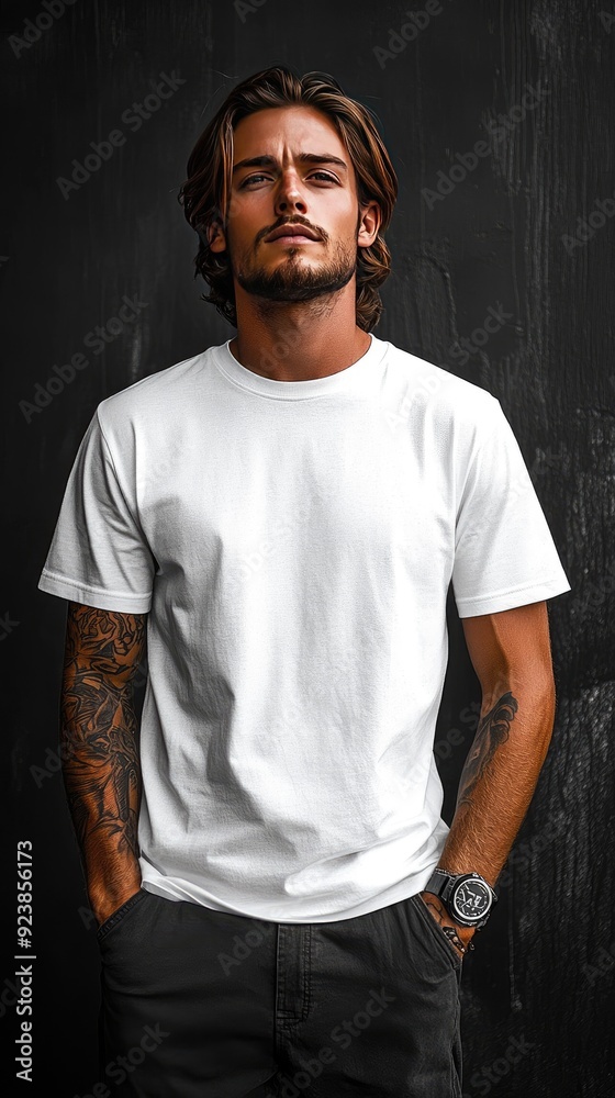 White t-shirt mockup | T-shirt mockup White t-shirt mockup | T-shirt mockup