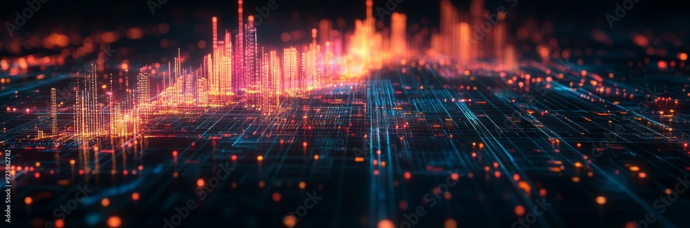 Financial Stability and Analytical Precision Embodied in a Digital Grid, Reflecting the Structural Integrity and Analytical Rigor of Financial Systems Financial Stability and Analytical Precision Embodied in a Digital Grid, Reflecting the Structural Integrity and Analytical Rigor of Financial Systems
