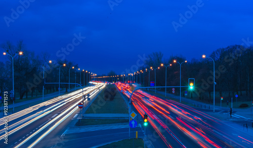 traffic on the highway