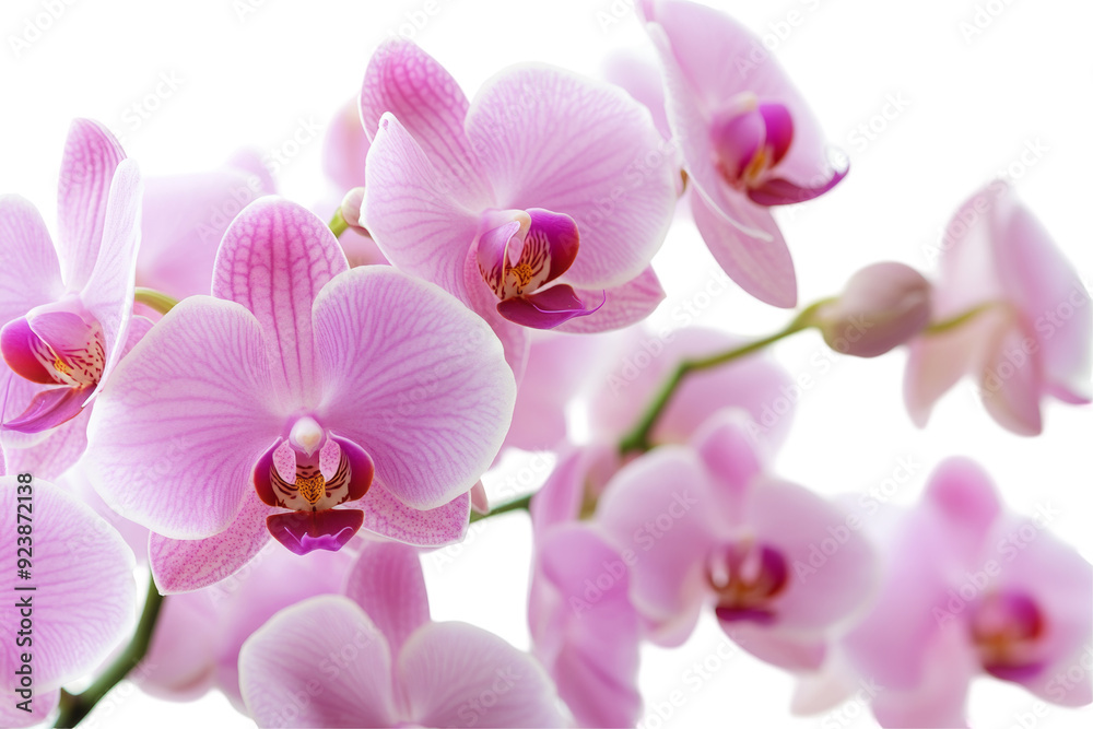 A captivating display of orchid flowers in a pot, beautifully isolated on a transparent background, emphasizing their rich colors and floral elegance. A captivating display of orchid flowers in a pot, beautifully isolated on a transparent background, emphasizing their rich colors and floral elegance.