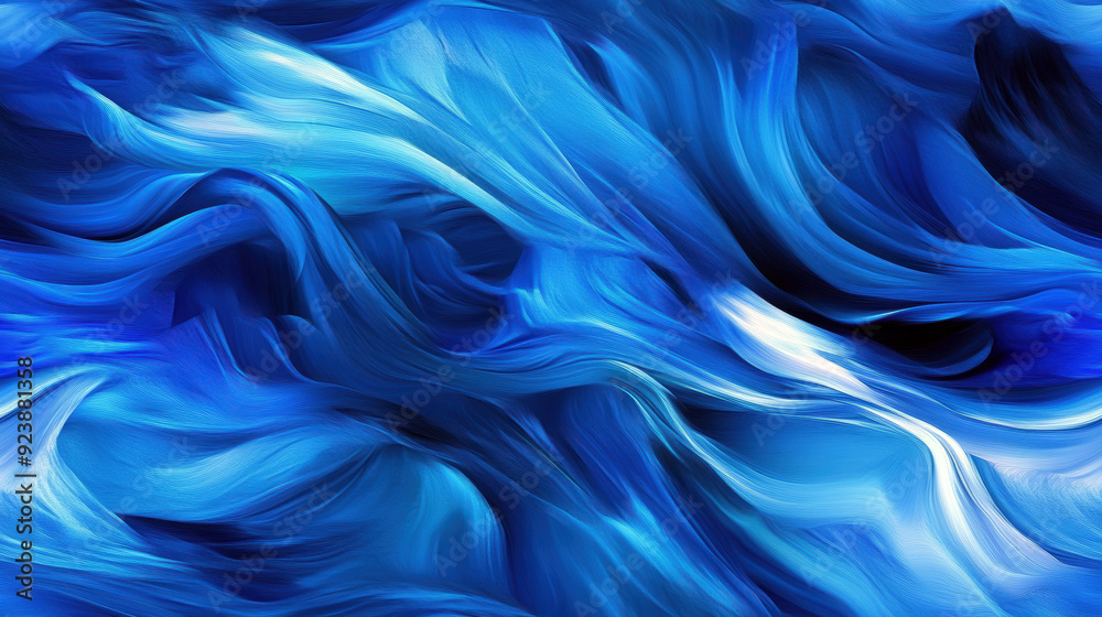 The image is a blue and white water wave with a blue flame in the middle. The blue and white colors create a calming and serene mood, while the flame adds a sense of energy and movement to the scene The image is a blue and white water wave with a blue flame in the middle. The blue and white colors create a calming and serene mood, while the flame adds a sense of energy and movement to the scene