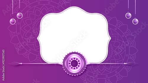 Happy Raksha Bandhan, Typographic Design, Beautiful Rakhi Design with Creative Background, banner, flyer, social media post template design with decorative rakhi, Digital Background, Web banner design