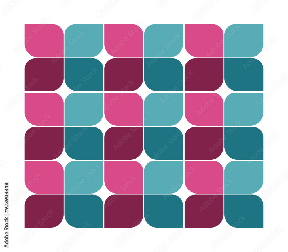 Geometric Seamless Pattern Vector