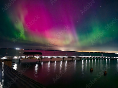 The Northern Lights over Boulevard Park at🌌✨
Picture taken by Abdul Rahman Said photo