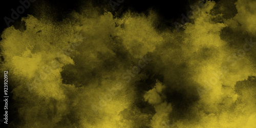 Dark deep rich yellow violet black, fuchsia magenta plum maroon grape lilac black peach Yellow Lavender Fog or smoke color isolated background for effect, text or copy space 