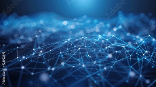 Abstract Digital Network Background