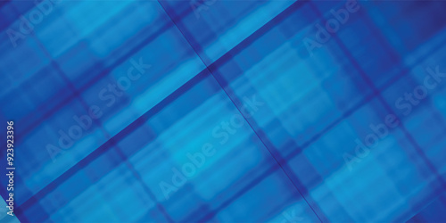 Blue geometric background. New Trend Modern Abstract Template Design Corporate Business Presentation. Marketing Promotional Poster. Modern