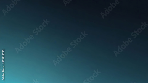 Oceanic teal to blue gradient banner background with a tranquil, calming effect
