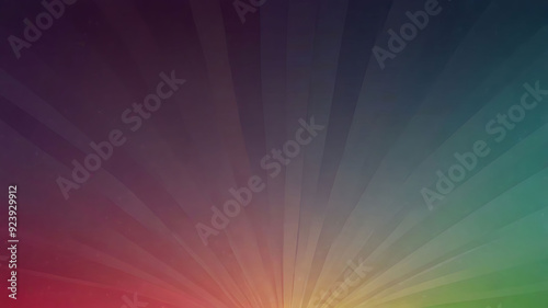 Radial gradient banner background with a centered, focal point design