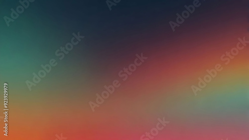 Retro color gradient banner background with a nostalgic, vintage palette