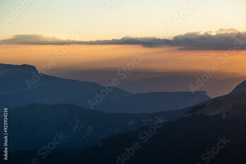 montañas en los alpes