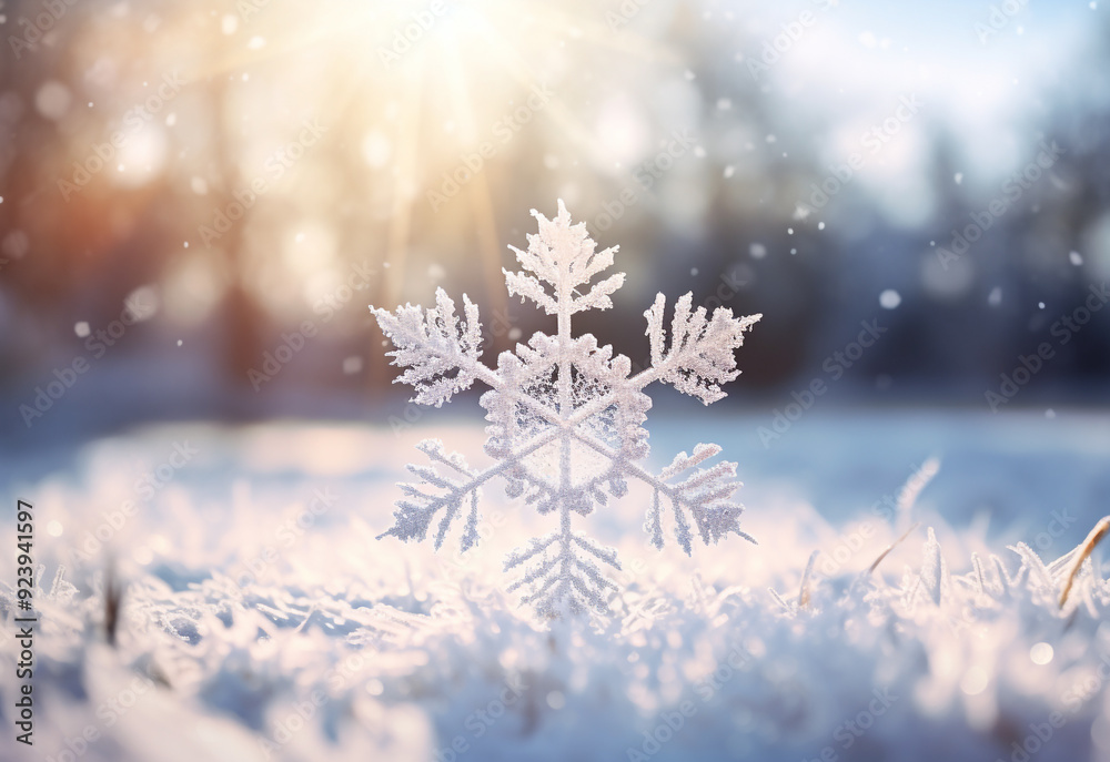 snow covered forest generated by AI technology snow covered forest generated by AI technology