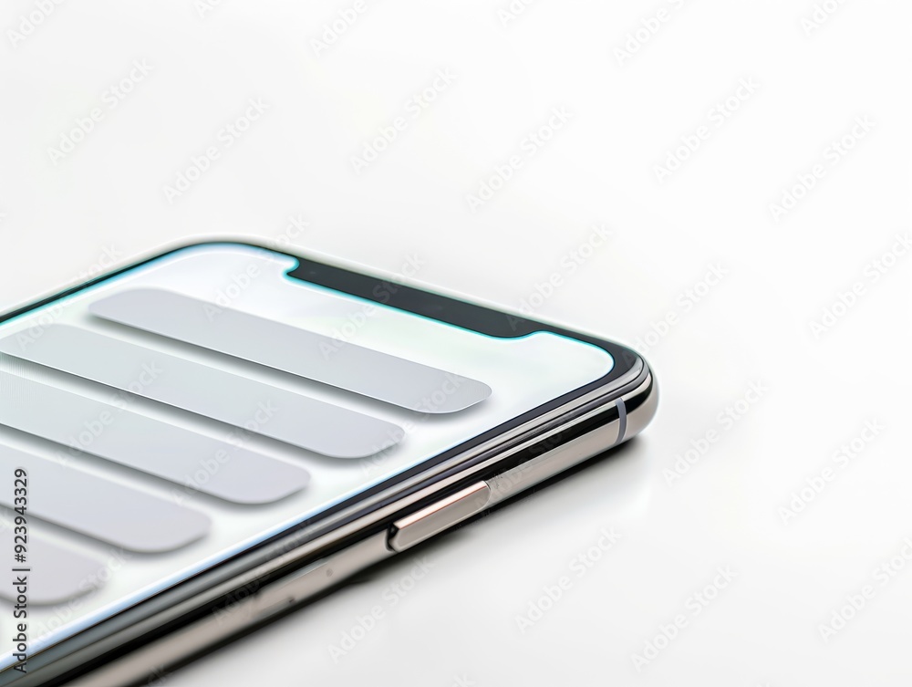Chat Notification Popup on a Screen. Close up Chat Notification Popup on a Screen. Close up