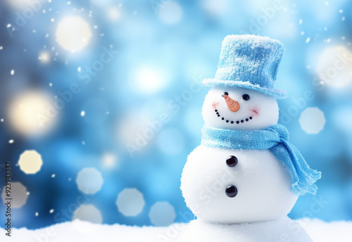 snowman generated by AI technology