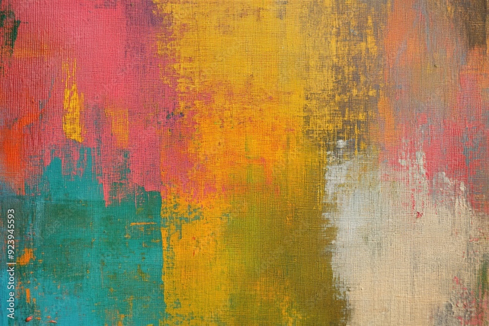 Obraz premium Paint on a canvas background , ai