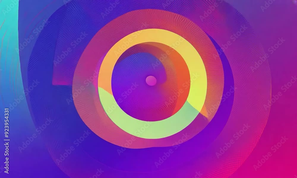 Colorful Kaleidoscope Pattern with Geometric Shapes Colorful Kaleidoscope Pattern with Geometric Shapes