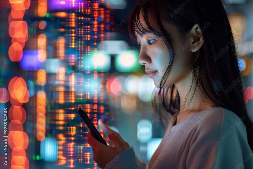 AI-Driven Language Translation: A person using a digital device to communicate seamlessly across languages with the help of AI-powered translation tools. AI-Driven Language Translation: A person using a digital device to communicate seamlessly across languages with the help of AI-powered translation tools.