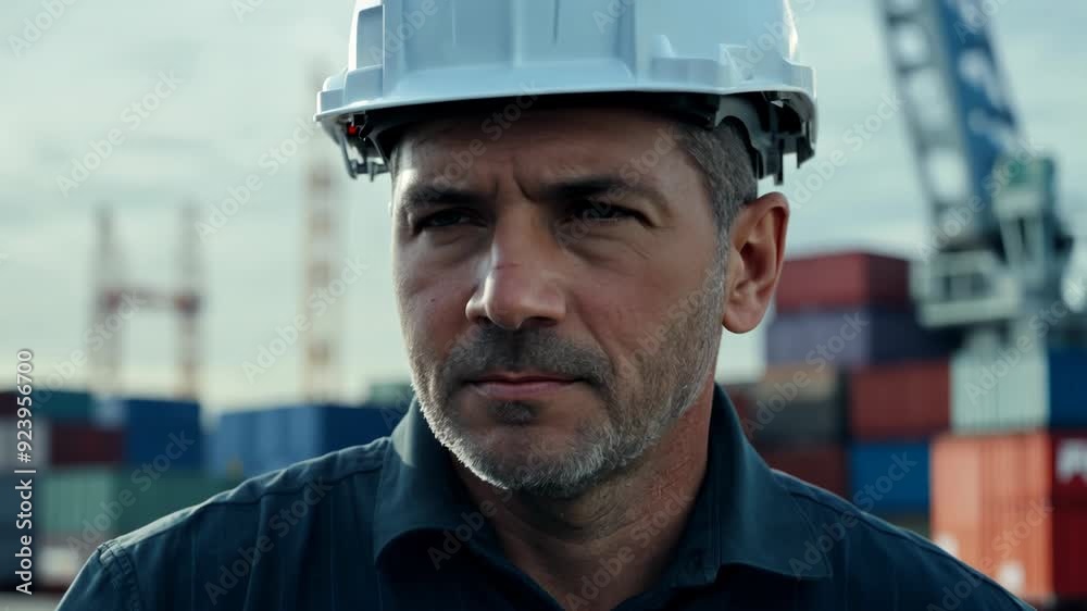 Port Engineer Managing Container Logistics Port Engineer Managing Container Logistics